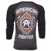 American Fighter AFFLICTION Mens LS T-Shirt ROBERTS Biker Gym MMA UFC