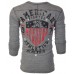 American Fighter AFFLICTION Mens LS T-Shirt HERITAGE Biker Gym MMA UFC