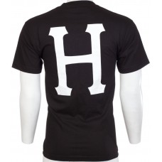 HUF Mens T-Shirt CLASSIC H SCRIPT Diamond Supply 10 Deep BLACK Stussy