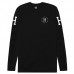 HUF Mens LS T-Shirt AUDIBLE Supreme BLACK Diamond Supply 10 Deep Stussy 